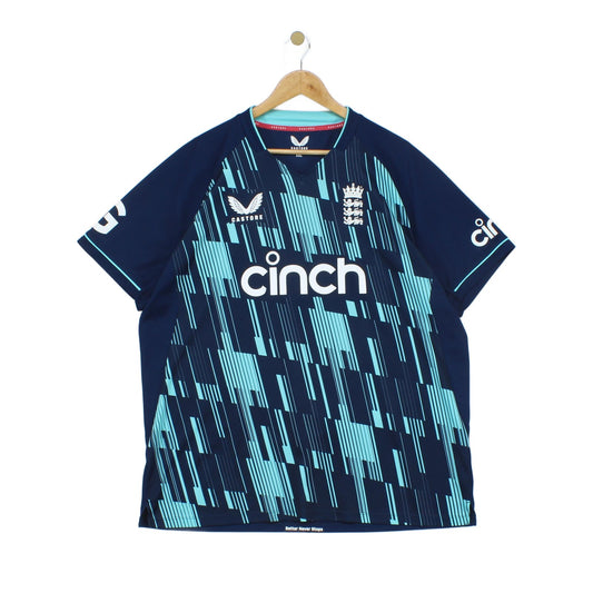 Mens England Cricket T-Shirt Jersey Patterned