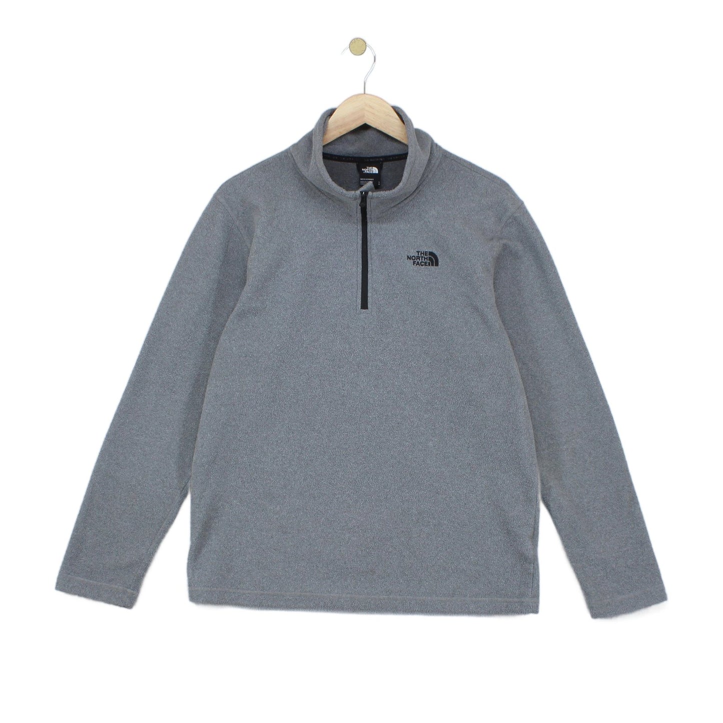 Mens 1/4 Zip Fleece Lightweight Outdoor Durable