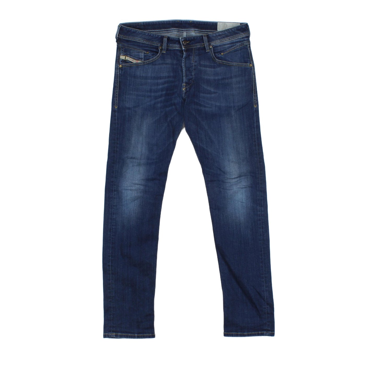 Mens Belther Jeans Slim Tapered Denim