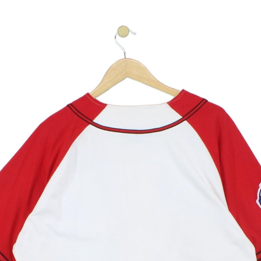 Mens Chicago Bulls Baseball T Shirt Nba Basketball