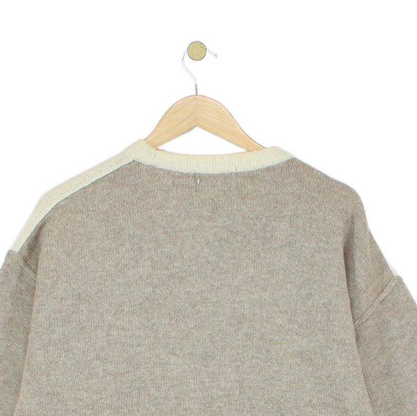 Mens Jumper Made In Italy Pattern Knit Wool