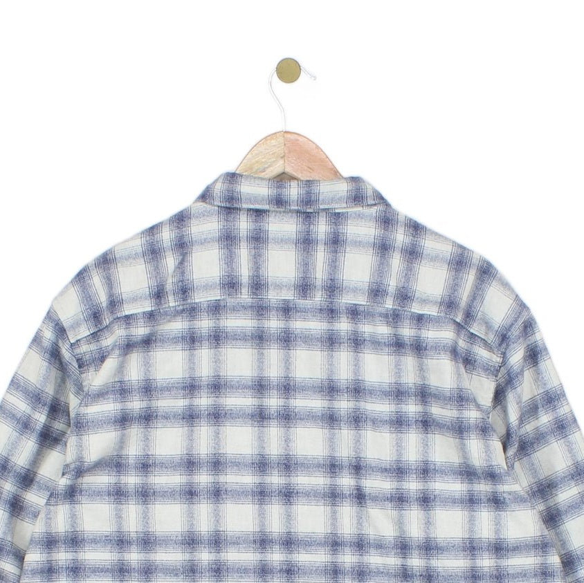 Mens Plaid Shirt Flannel Button Up