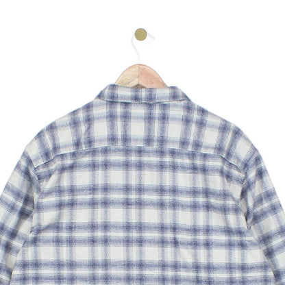 Mens Plaid Shirt Flannel Button Up