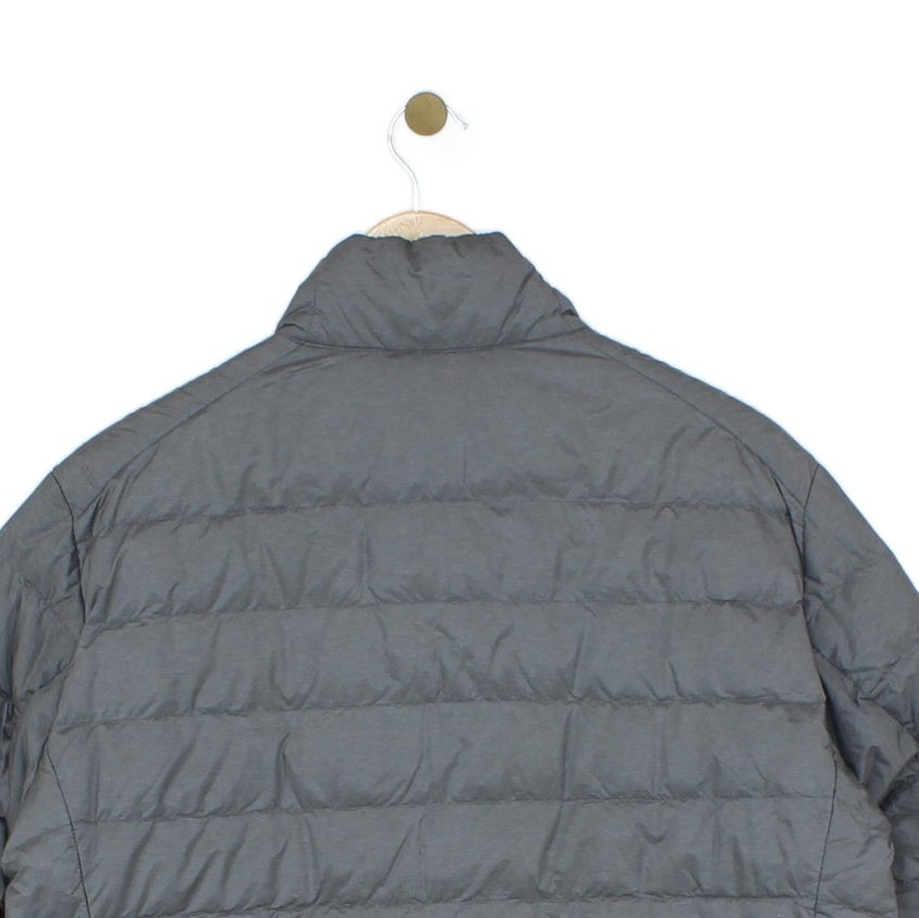 Mens Quilted Jacket Full Zip Padded Lightweight