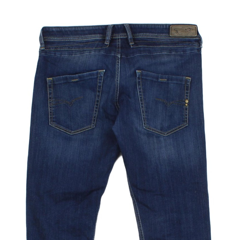 Mens Belther Jeans Slim Tapered Denim