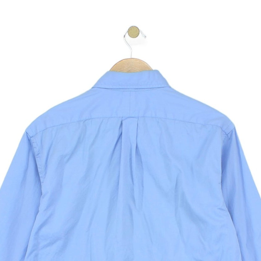 Mens Shirt Button Up Long Sleeve Slim Fit