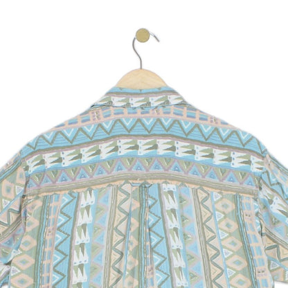 Mens Viscose Patterned Shirt Short Sleeve