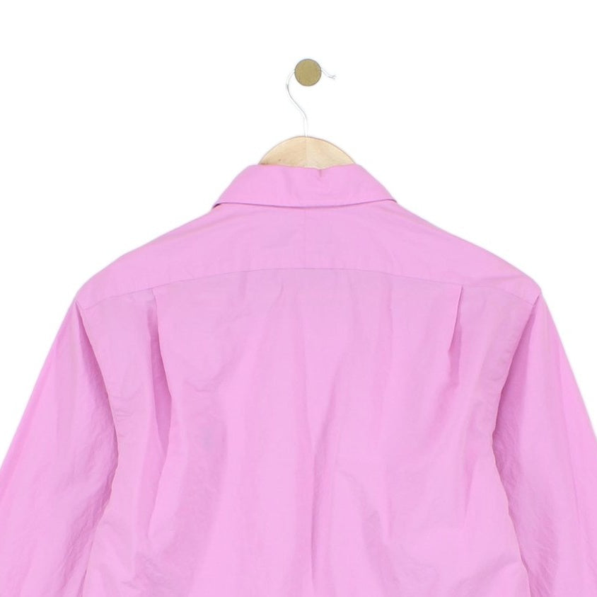 Mens Shirt Slim Fit Button Up Long Sleeve Classic
