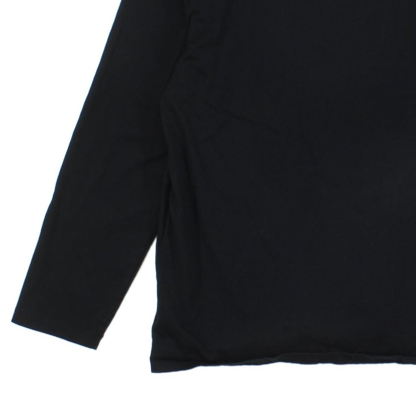 Mens T-Shirt Long Sleeve Crew Neck