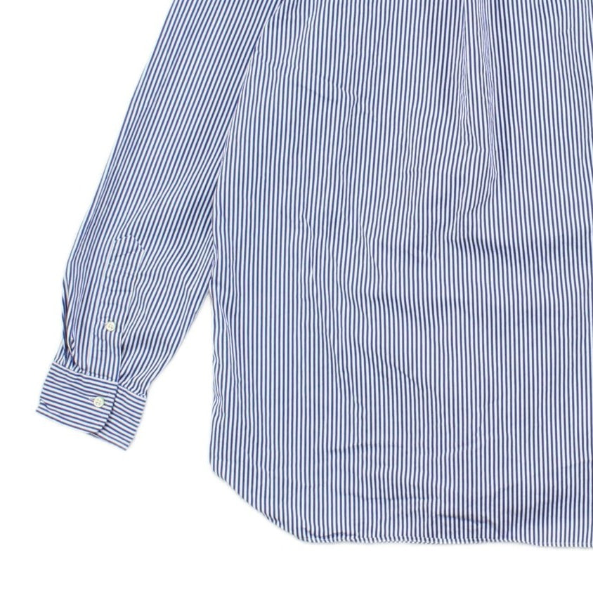 Mens Striped Shirt Classic Button Down
