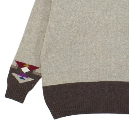 Mens Jumper Made In Italy Pattern Knit Wool