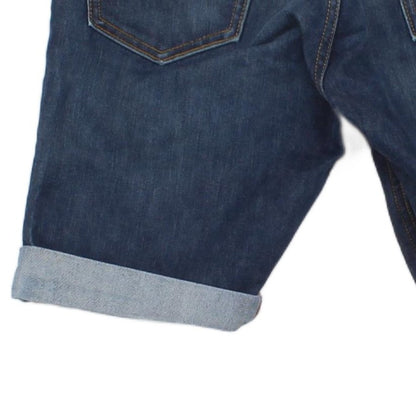 Mens Shorts Denim Raw Hem Cut Offs