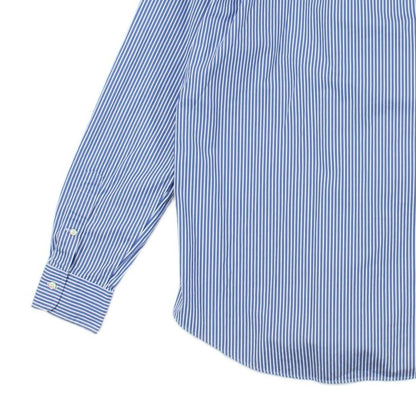 Mens Striped Shirt Custom Fit Button Up