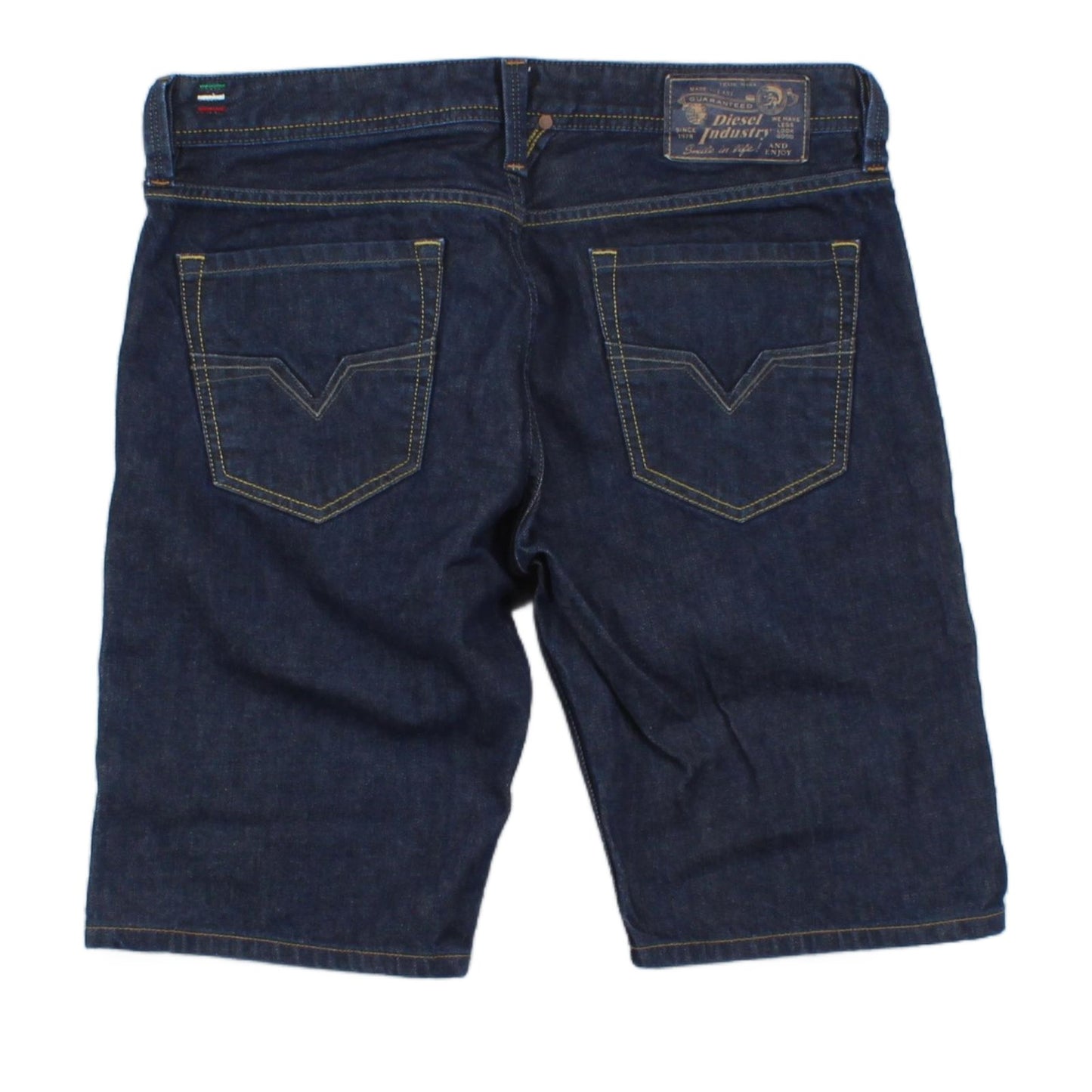 Mens Denim Shorts Made In Italy Summer