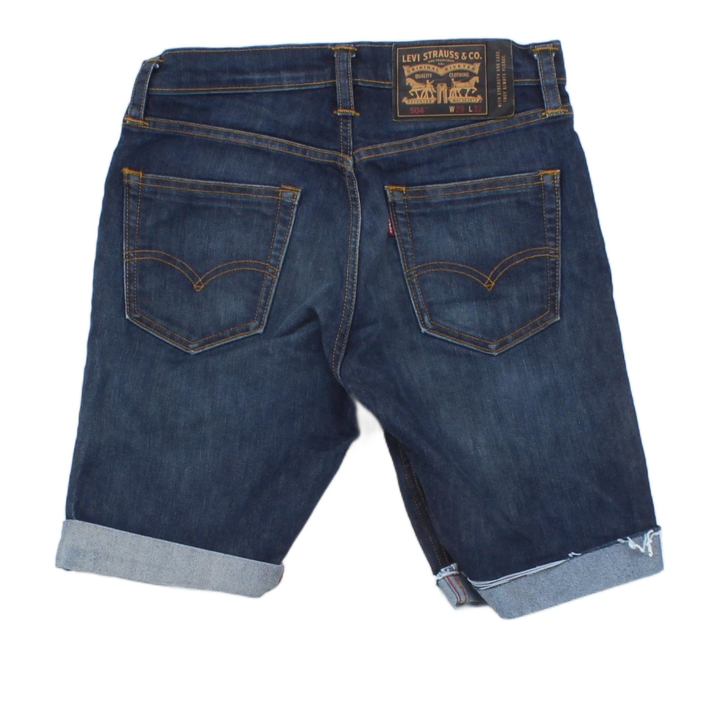 Mens Shorts Denim Raw Hem Cut Offs