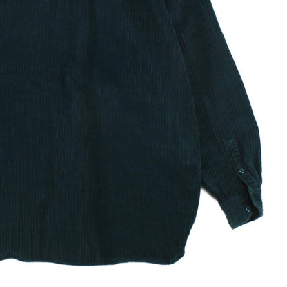 Mens Corduroy Shirt Relaxed Fit Button Up Long Sleeve
