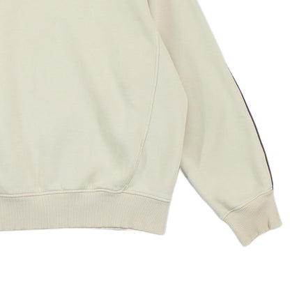 Mens Spell Out Sweatshirt Swoosh Crew Neck