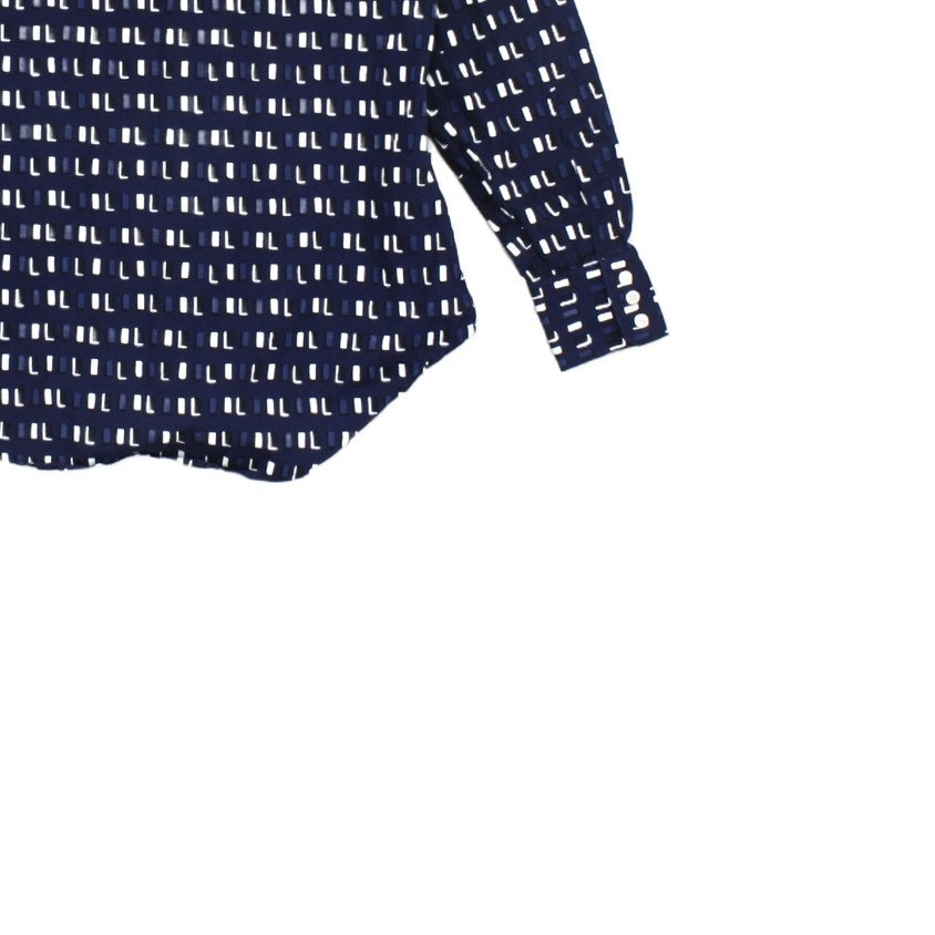 Mens Patterned Shirt Long Sleeve