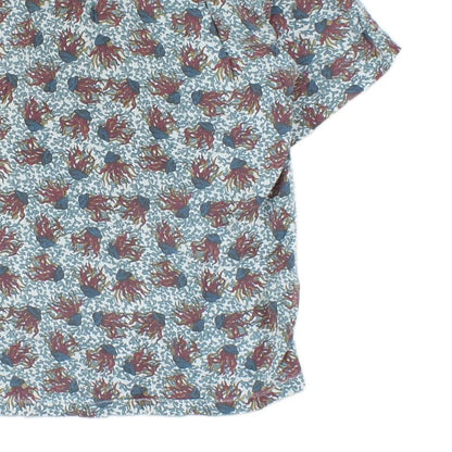 Mens Abstract Shirt Short Sleeve Short
