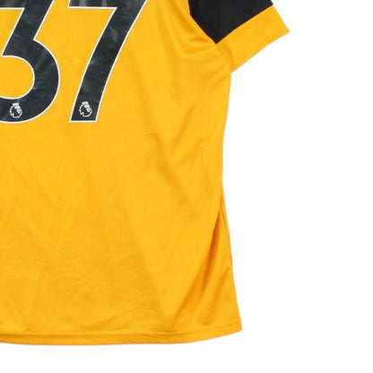 Mens Wolves 2020-21 Football Shirt Away Jersey #37 Adama