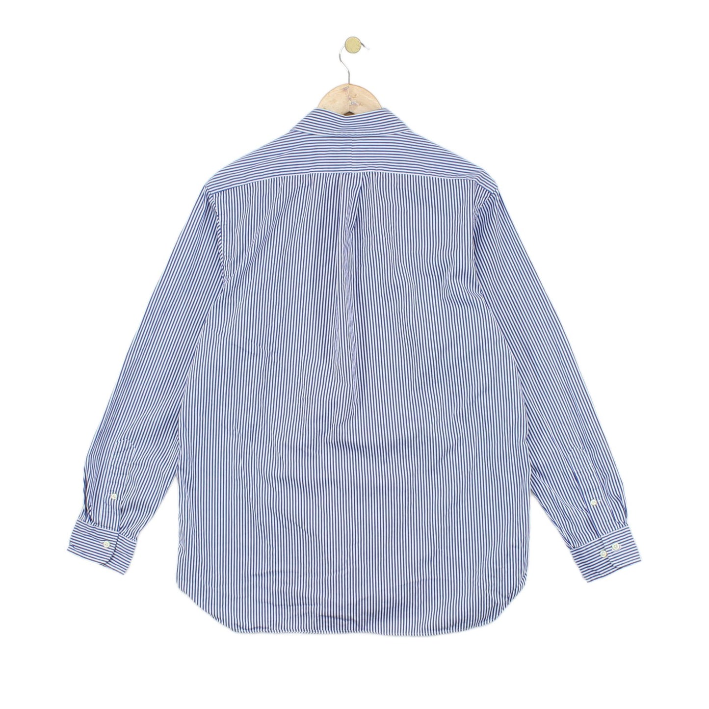 Mens Striped Shirt Classic Button Down