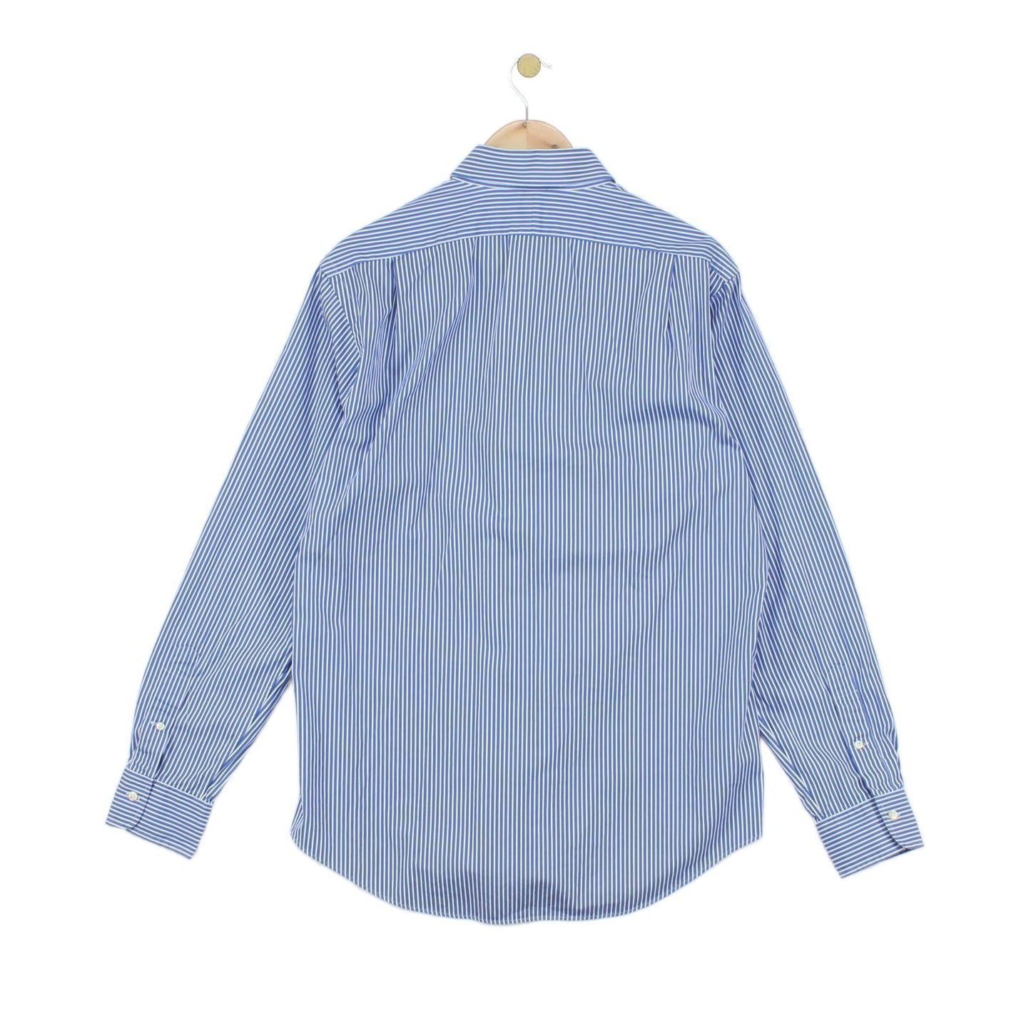 Mens Striped Shirt Custom Fit Button Up