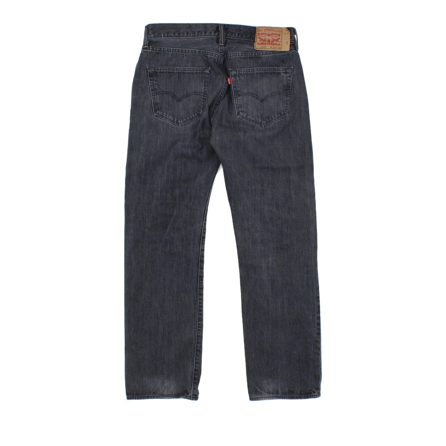 Mens 501 Jeans Classic Fit Denim Straight