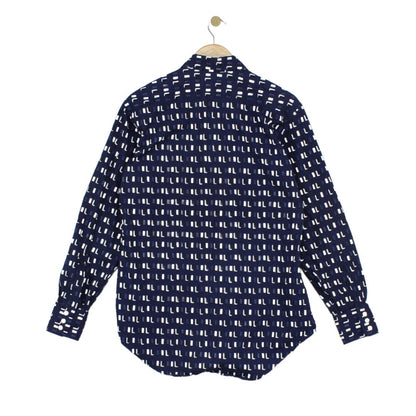 Mens Patterned Shirt Long Sleeve