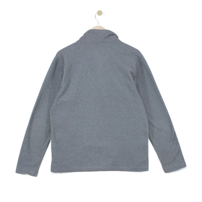 Mens 1/4 Zip Fleece Lightweight Outdoor Durable