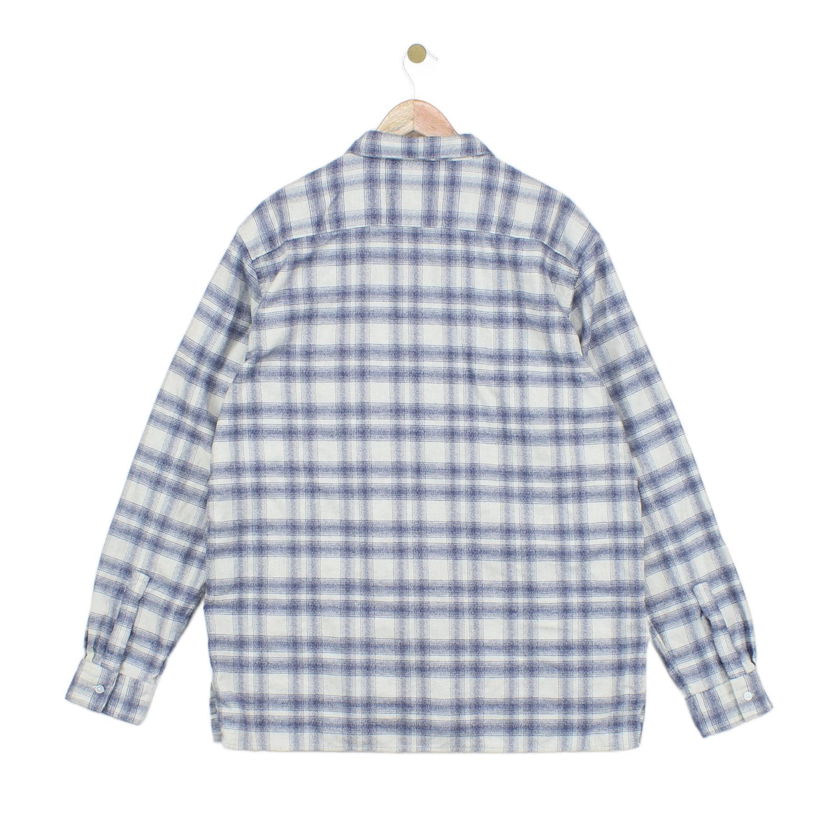 Mens Plaid Shirt Flannel Button Up