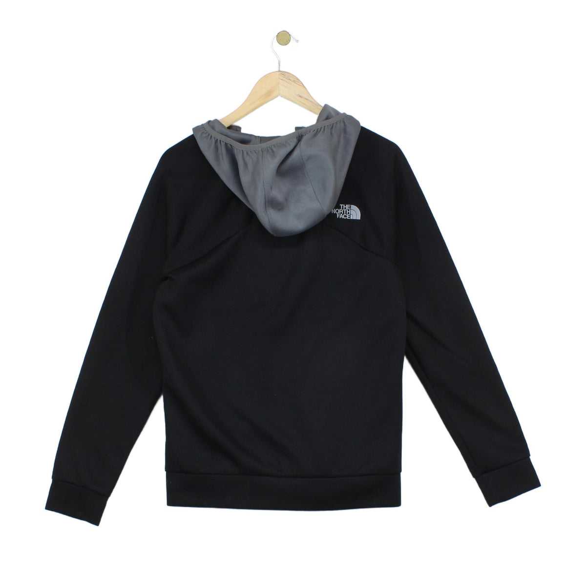 Mens Fleece Hoodie Full Zip Two Tone Outdoor