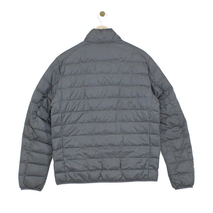 Mens Quilted Jacket Full Zip Padded Lightweight