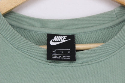 Mens Sweatshirt Athletic Logo Crew Neck