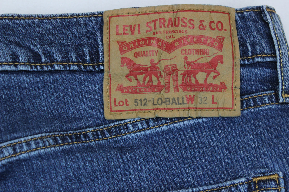 Mens 512 Lo-Ball Jeans Tapered Slim Stretch