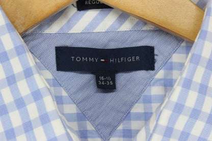 Mens Check Shirt Long Sleeve Button Up