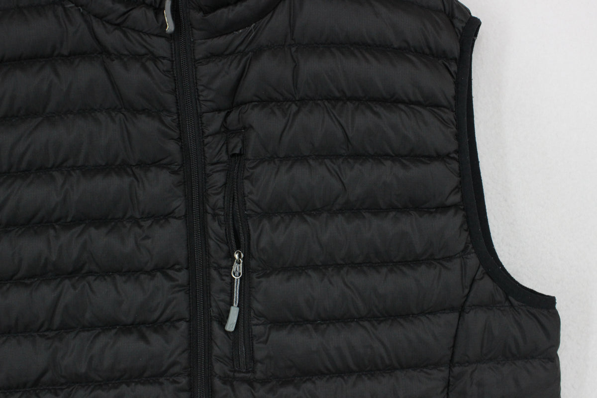 Mens Microlight Vest Bodywarmer Down Full Zip Quilted