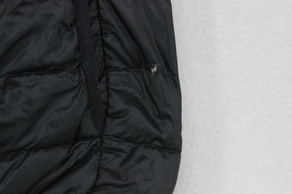 Mens Down Bodywarmer Hooded Quilted Lightweight