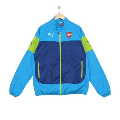 Mens Arsenal Track Jacket Football Full Zip