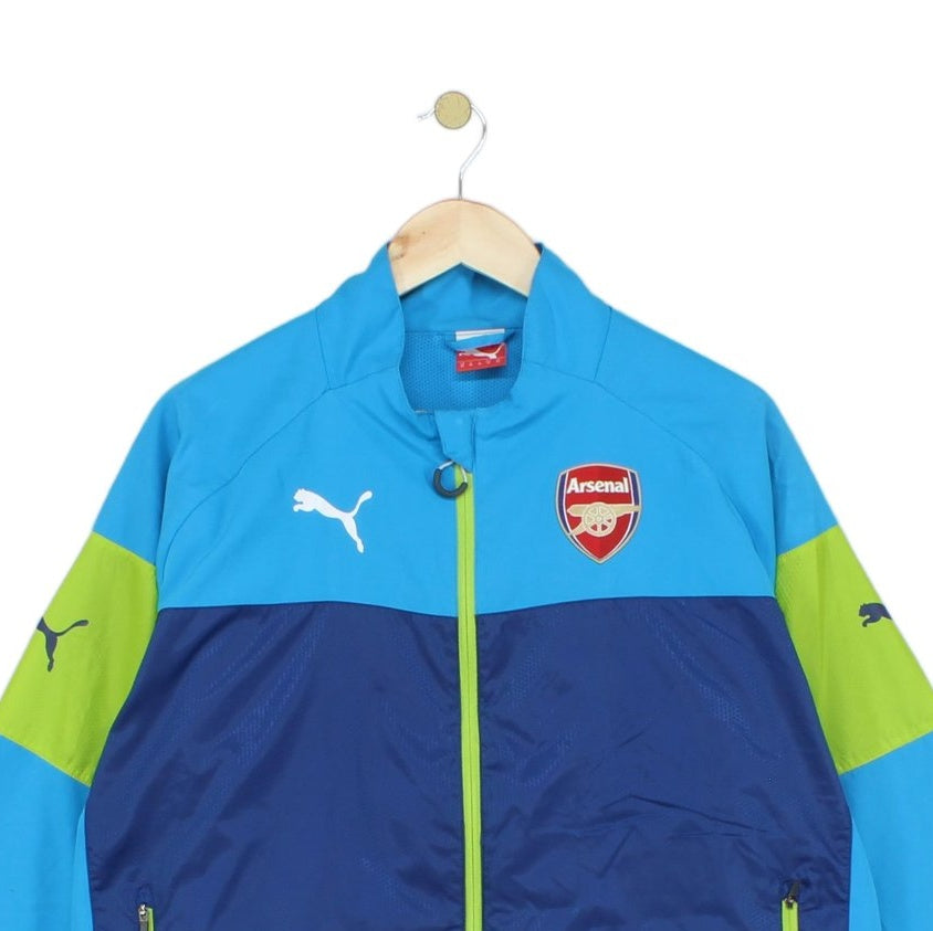 Mens Arsenal Track Jacket Football Full Zip