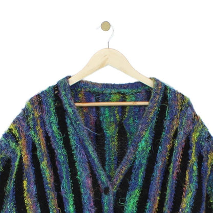 Womens Cardigan Oversized Fit Striped