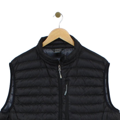 Mens Microlight Vest Bodywarmer Down Full Zip Quilted