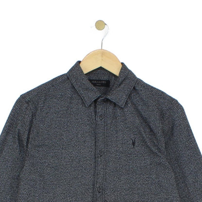 Mens Shirt Check Button Up