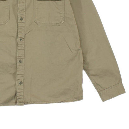 Mens Safari Shirt Button Up Long Sleeve Outdoor