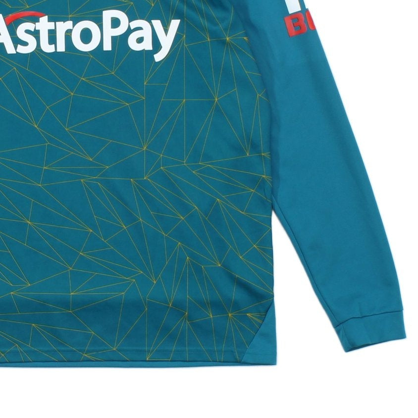 Mens Wolves 2022-23 Football Shirt Away Jersey Long Sleeve