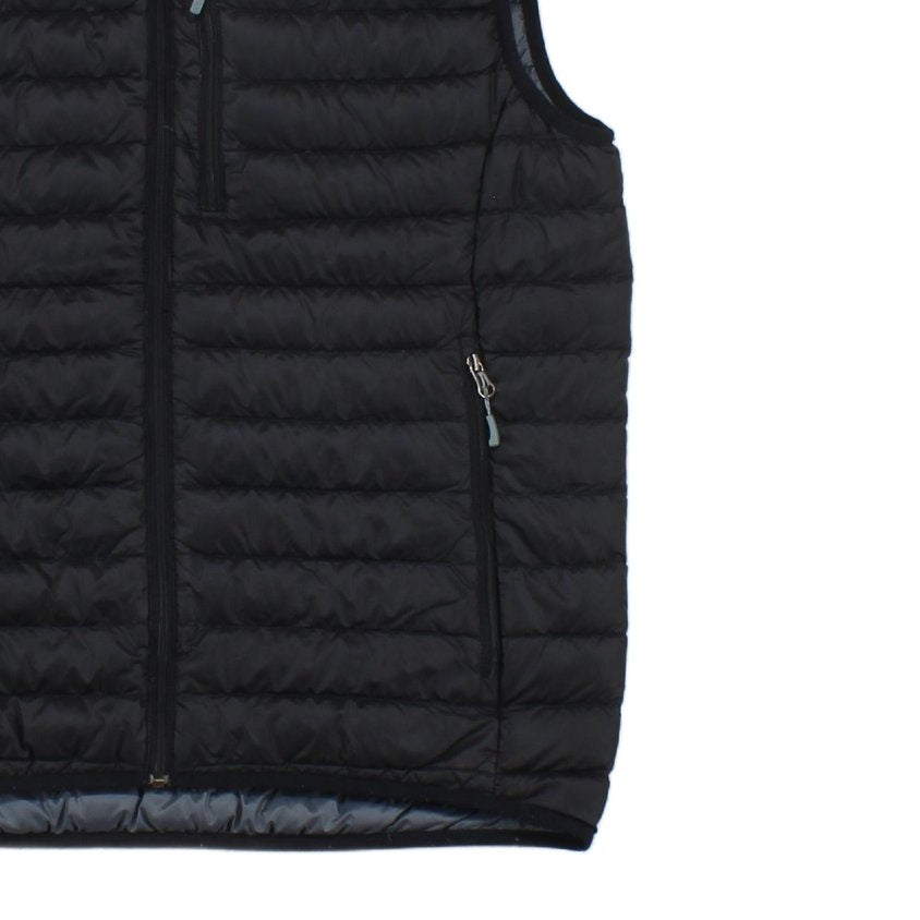 Mens Microlight Vest Bodywarmer Down Full Zip Quilted