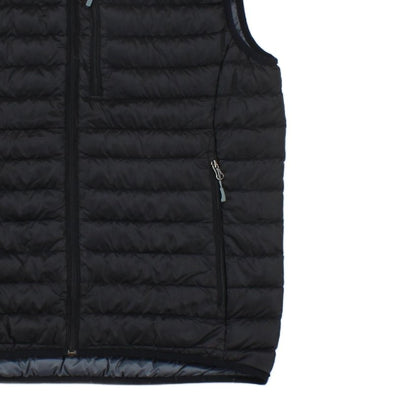 Mens Microlight Vest Bodywarmer Down Full Zip Quilted