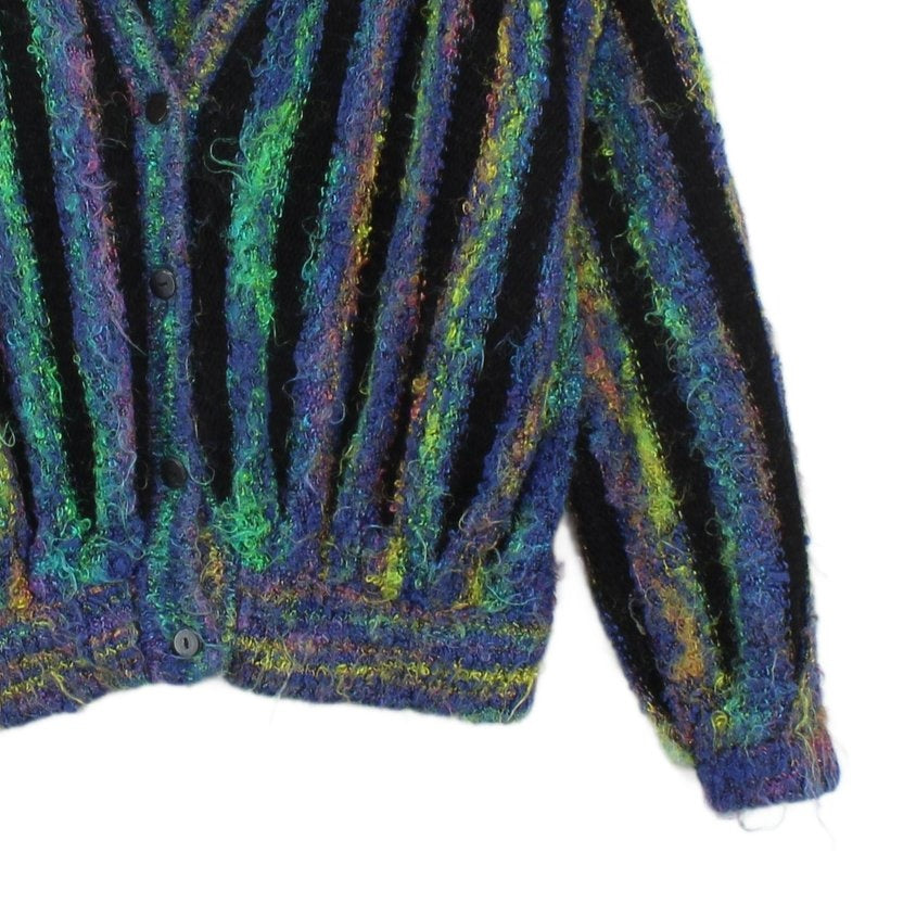 Womens Cardigan Oversized Fit Striped