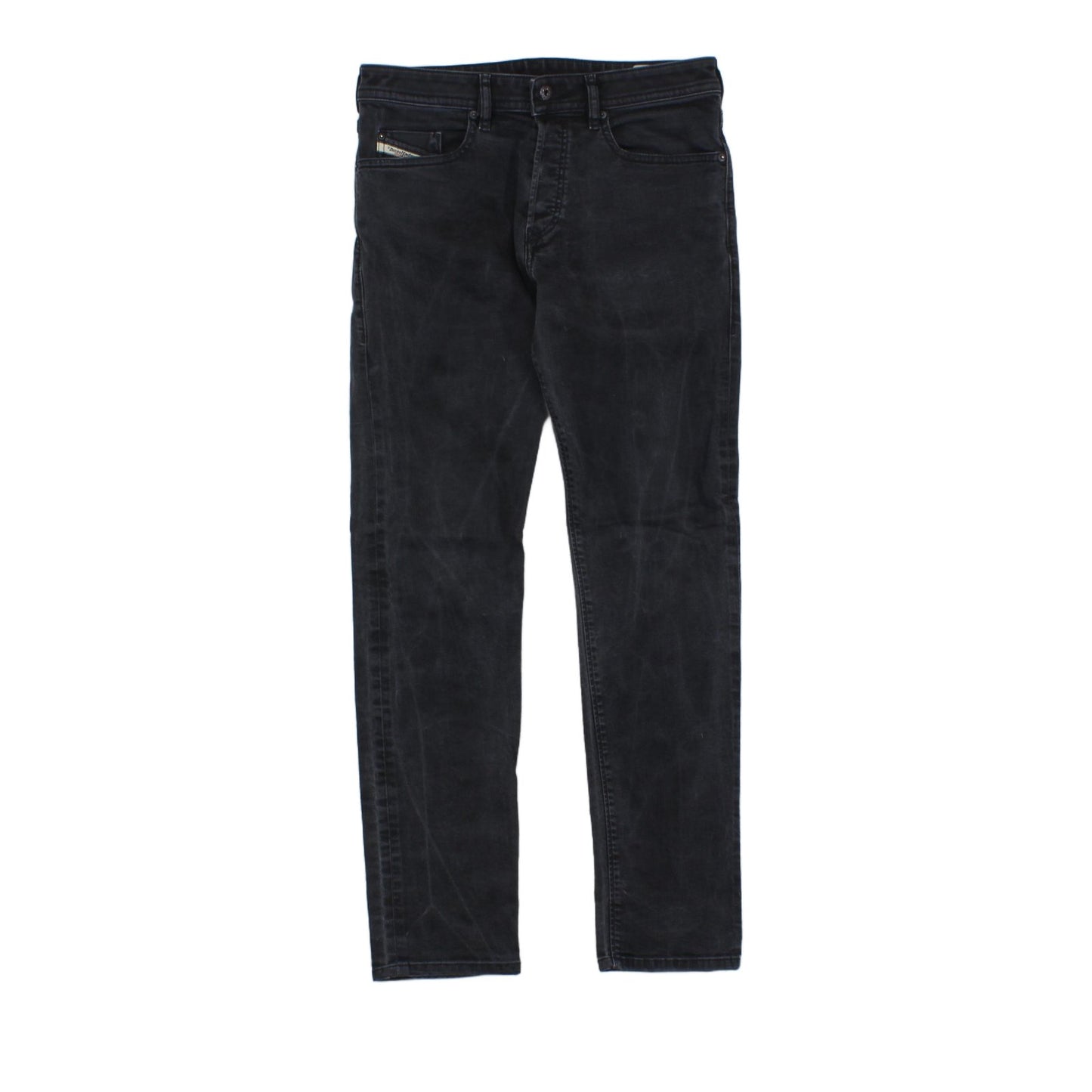 Mens Buster Jeans Regular Slim Tapered Stretch