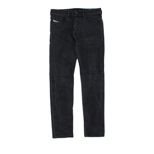 Mens Buster Jeans Regular Slim Tapered Stretch