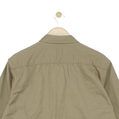 Mens Safari Shirt Button Up Long Sleeve Outdoor